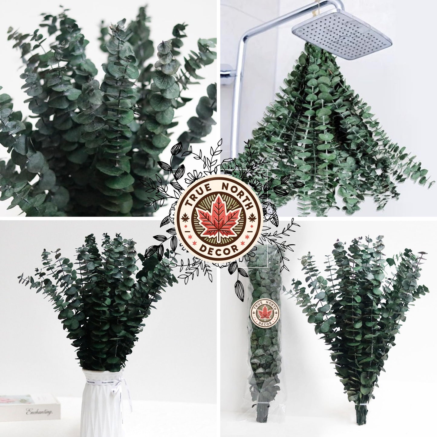 dried eucalyptus eucalyptus eucalyptus branches Christmas christmas decor Decor shower steamers centerpiece shower bundle bombe de douche home decor table decor garlands